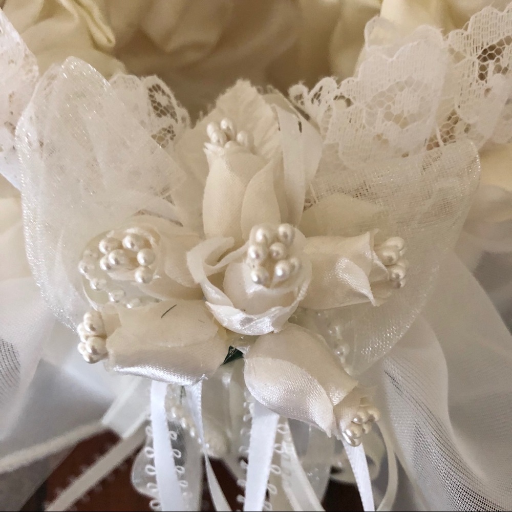 Vintage Flower Girl Basket - Picture 6 of 8